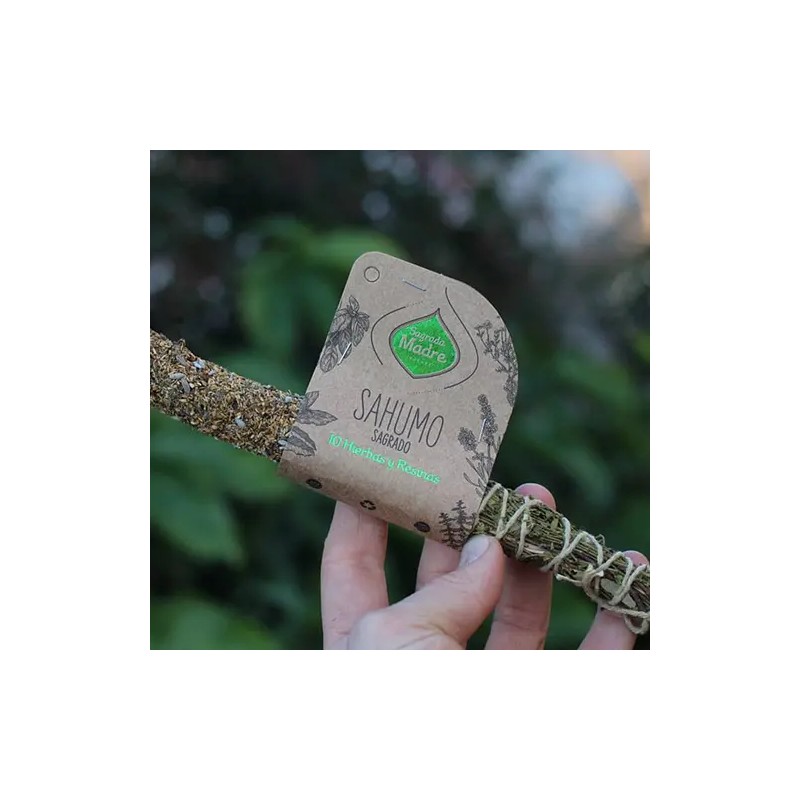 Sahumo 10 Hierbas y resinas Sagrada Madre