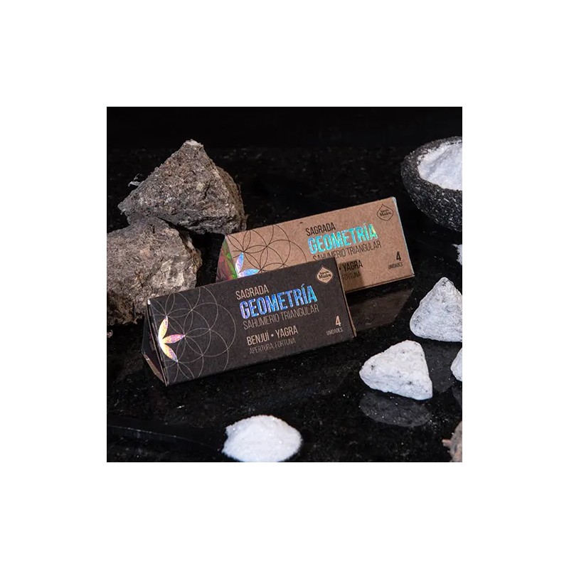 Incienso Triangular Geometría Benjuí - Yagra Sagrada Madre