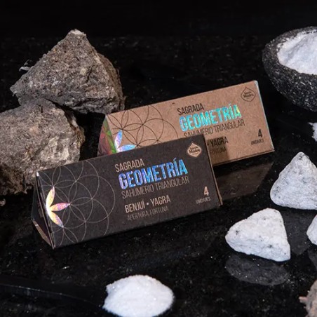 Incienso Triangular Geometría Benjuí - Yagra Sagrada Madre