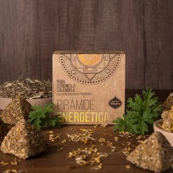 Pirámide energética Citronela, Caléndula y Ruda Sagrada Madre
