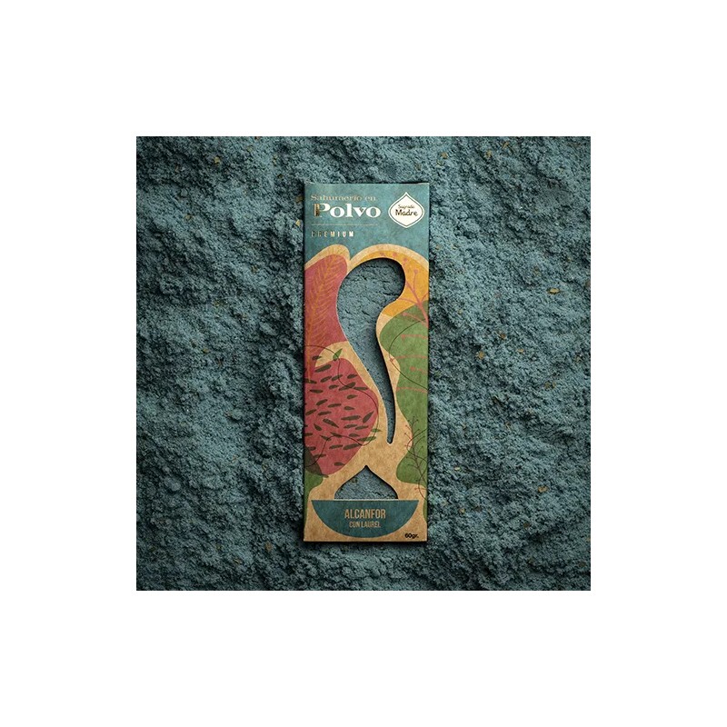 Incienso en Polvo Alcanfor con Laurel Sagrada Madre