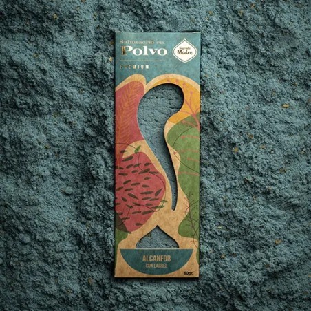 Incienso en Polvo Alcanfor con Laurel Sagrada Madre