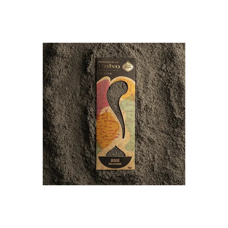 Incienso en Polvo Benjuí con Estoraque Sagrada Madre
