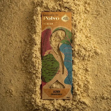 Incienso en Polvo Jazmín con Manzanilla Sagrada Madre