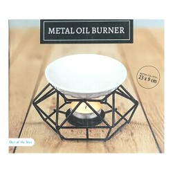 Quemador de aceite metálico