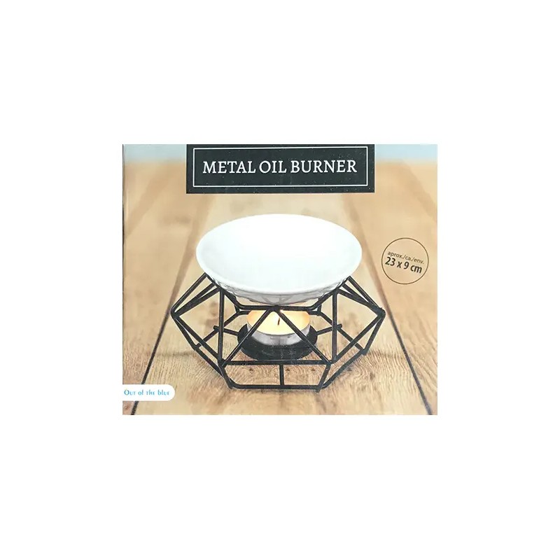 Quemador de aceite metálico