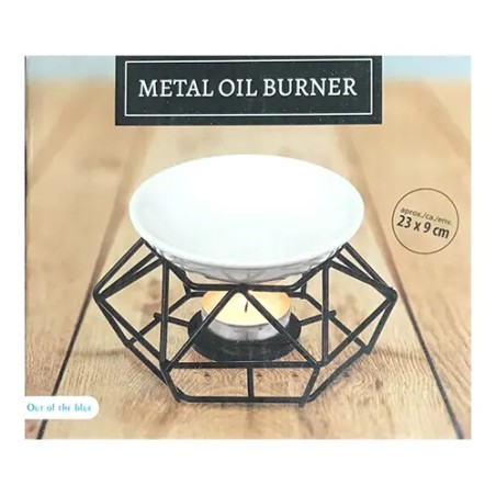 Quemador de aceite metálico