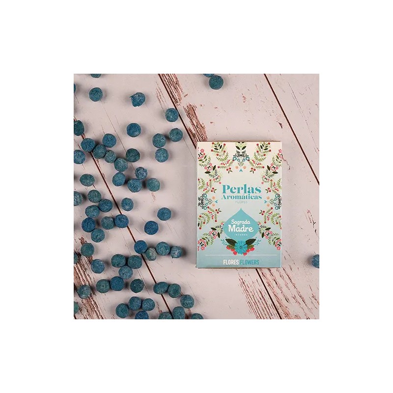 Perlas aromáticas Flores Sagrada Madre