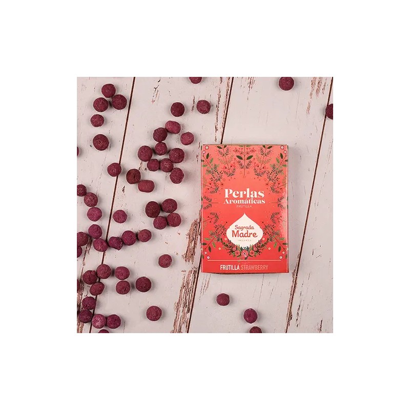 Perlas aromáticas Fresa Sagrada Madre