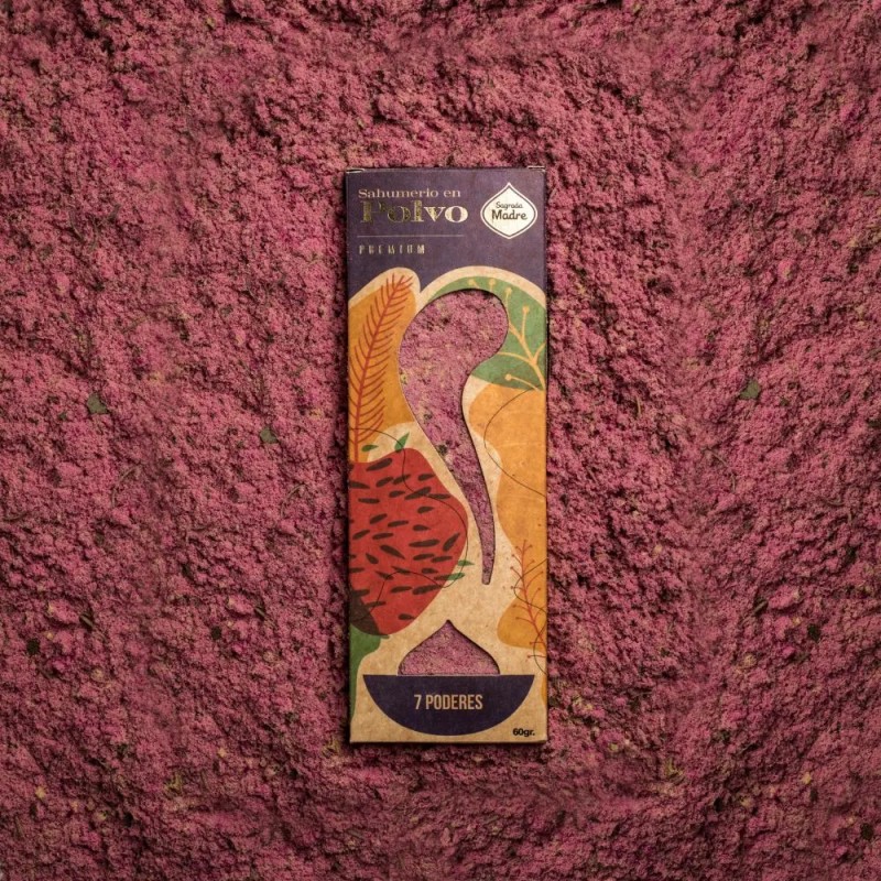 Incienso en Polvo 7 Poderes Sagrada Madre