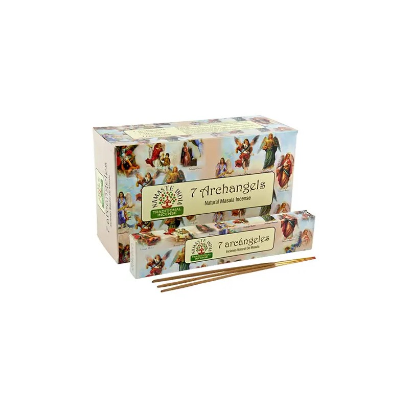 Incienso 7 Arcangeles Namaste India