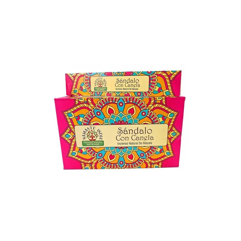 Incienso Sándalo y Canela Namaste India