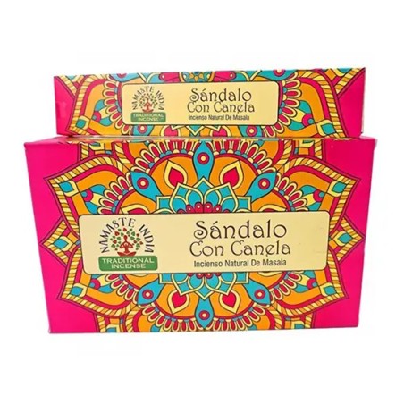 Incienso Sándalo y Canela Namaste India