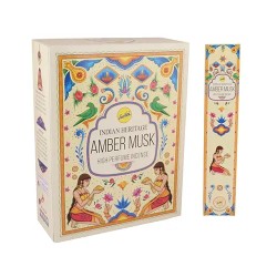 Incienso Golden India Ambar Almizcle Sree Vani