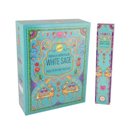 Incienso Golden India Salvia Blanca Sree Vani