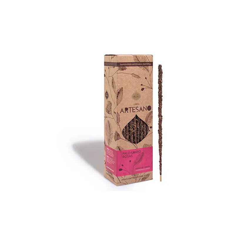 Incienso Línea Artesano Palo Santo y Rosas Sagrada Madre
