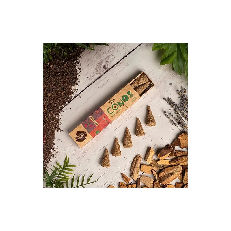 Conos Pachuli y Palo Santo Sagrada Madre