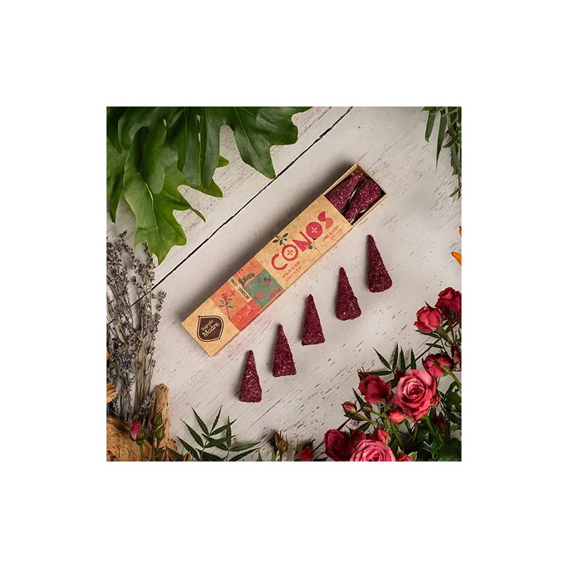 Conos Pétalos de Rosa Sagrada Madre