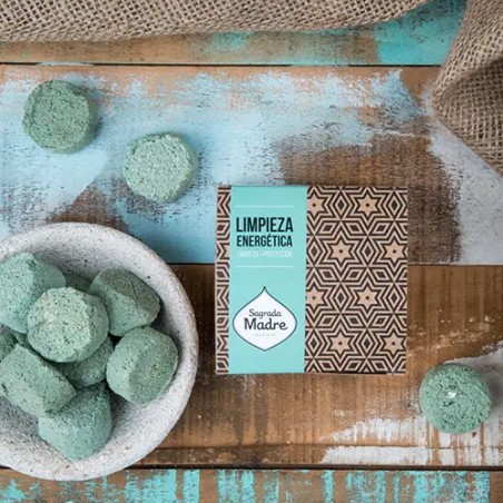 Bomba de carbón defumación activada Limpieza Energética X 12 Sagrada Madre