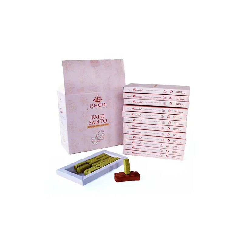 Ladrillo de incienso Palo Santo Ishom
