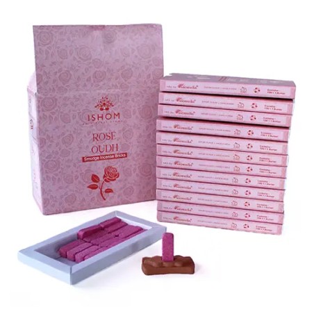 Ladrillo de incienso Rosas Ishom