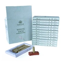 Ladrillo de incienso Salvia Blanca Ishom