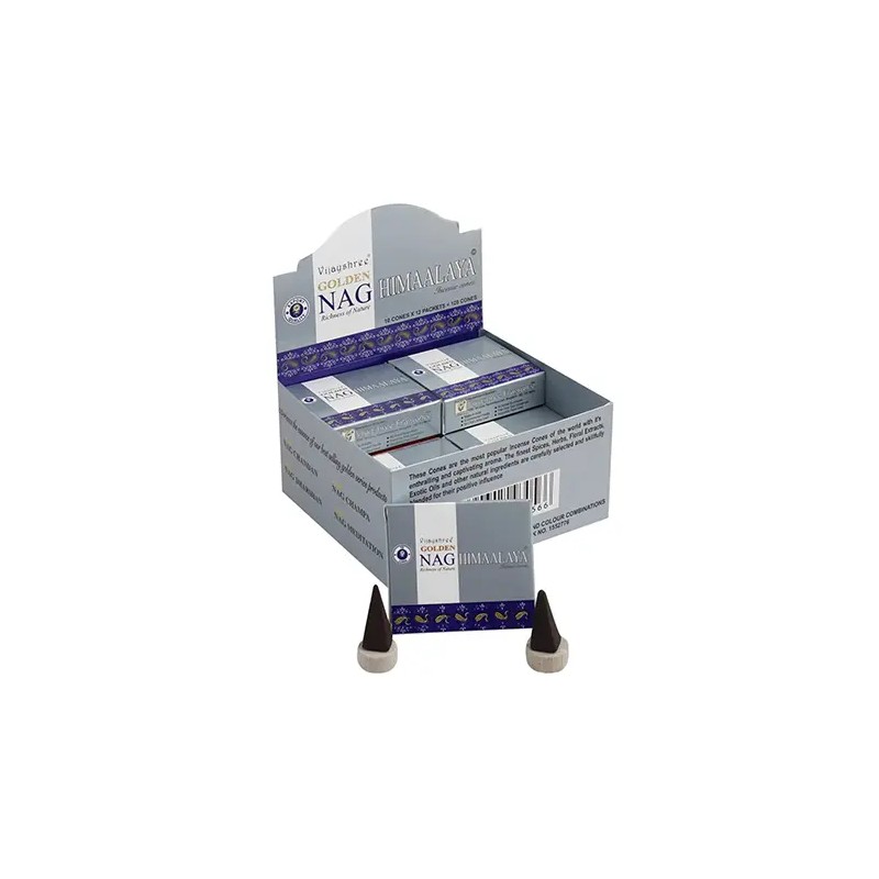 Conos de incienso Golden Nag Himalaya