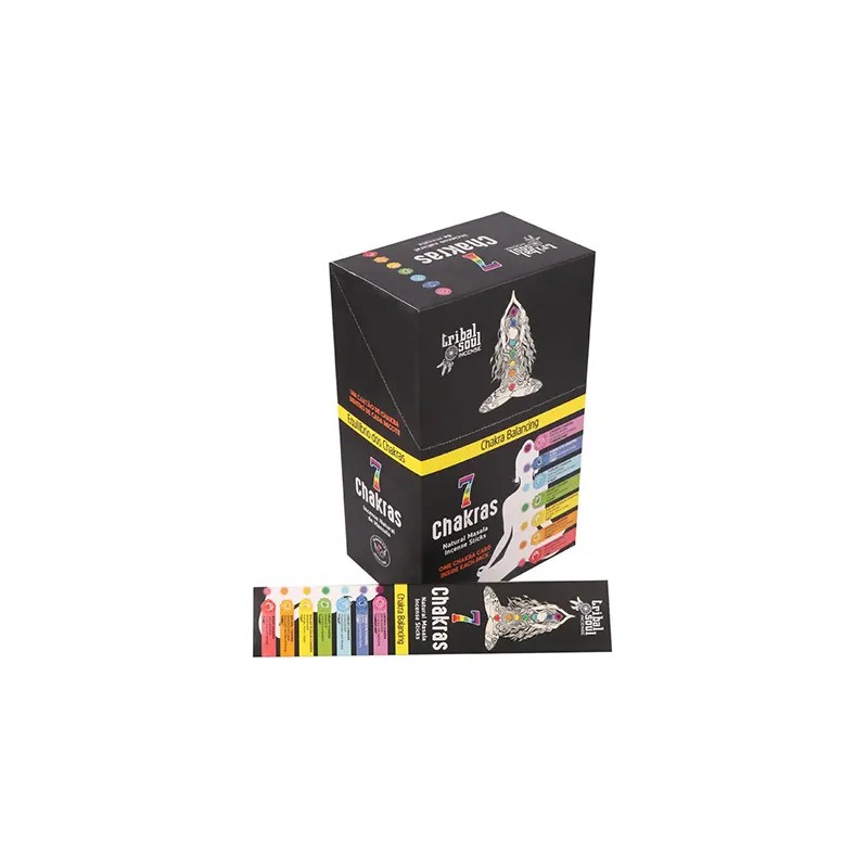 Incienso Tribal Soul 7 Chakras Black HARI DARSHAN