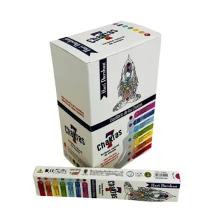 Incienso Tribal Soul 7 Chakras White HARI DARSHAN