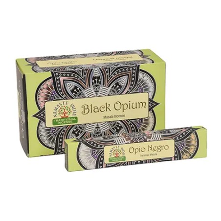 Incienso Opium Negro Namaste India