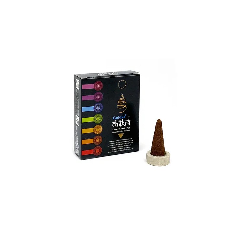 Conos de Incienso Goloka Chakras