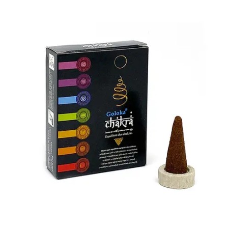 Conos de Incienso Goloka Chakras