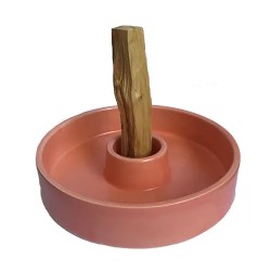 Quemador de cerámica de Palo santo