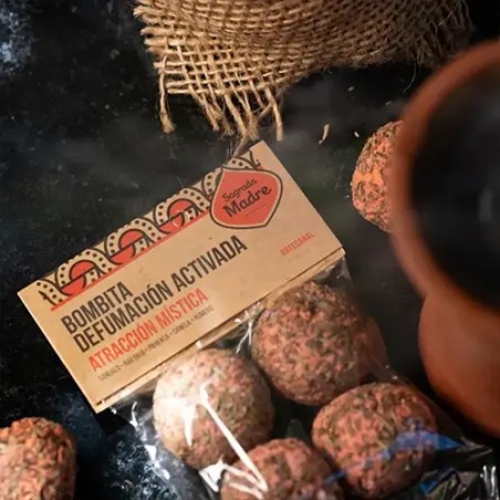 Bombita defumación activada Atracción Mistica X 4 Bolsita Sagrada Madre