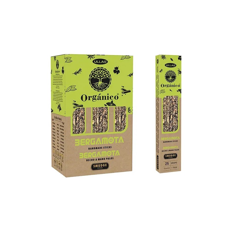 Incienso Natural Bergamota Ullas