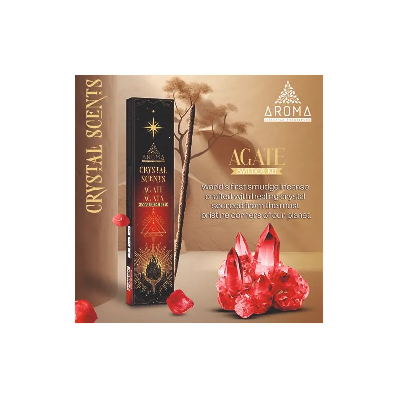 Incienso Crystal Ágata Aroma