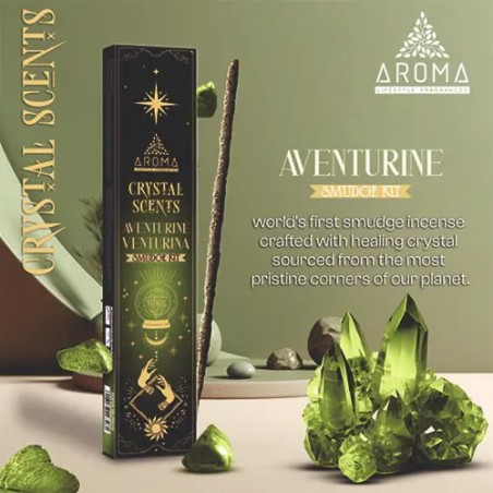 Incienso Crystal Aventurina Aroma