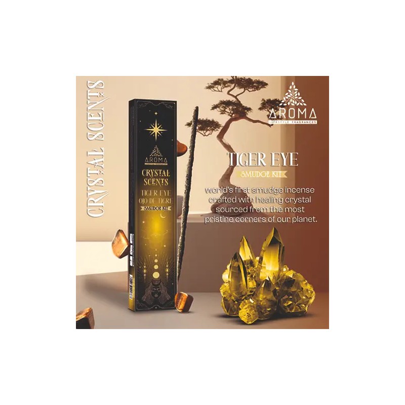 Incienso Crystal Ojo de Tigre Aroma