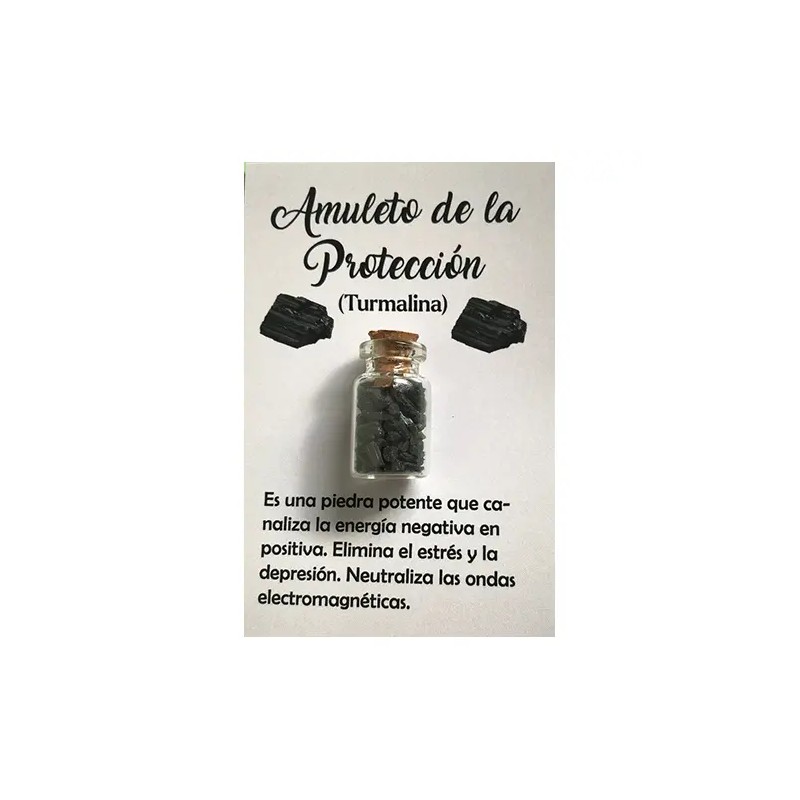 Amuleto de la Protección Turmalina