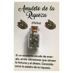 Amuleto de la Riqueza Pirita