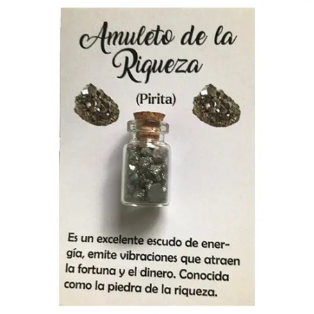 Amuleto de la Riqueza Pirita