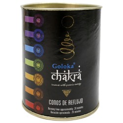 Conos de reflujo Goloka Chakras
