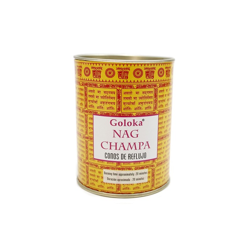 Conos de reflujo Goloka Nag Champa