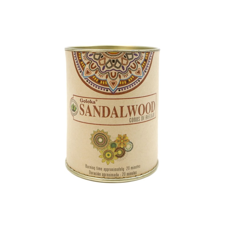 Conos de reflujo Goloka Sándalo