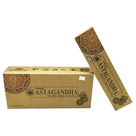 Incienso orgánico Goloka  Astagandha