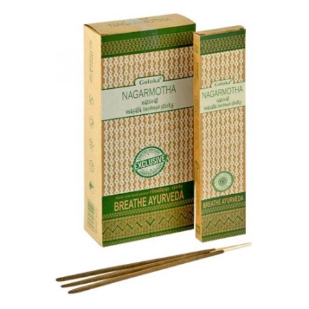 Incienso orgánico Goloka Nagarmotha