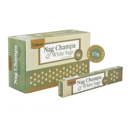 Tulasi Nag Champa Salvia Blanca