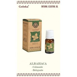 Aceite esencial natural Basil Goloka