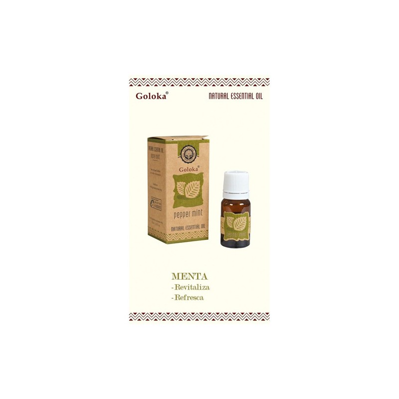 Aceite esencial natural Menta Goloka