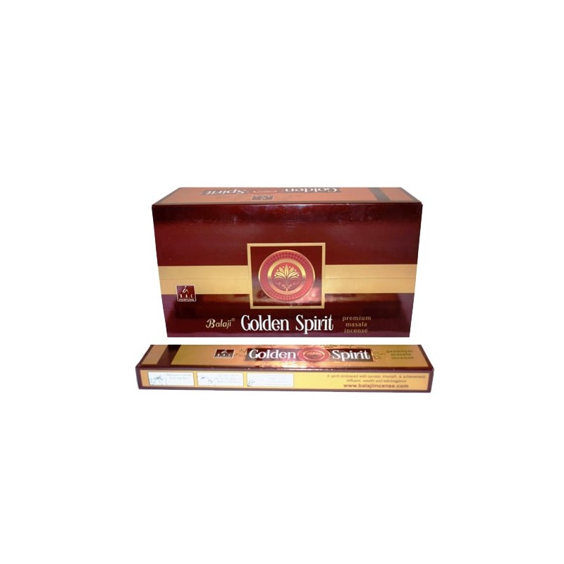 Incienso Balaji Golden Spirit